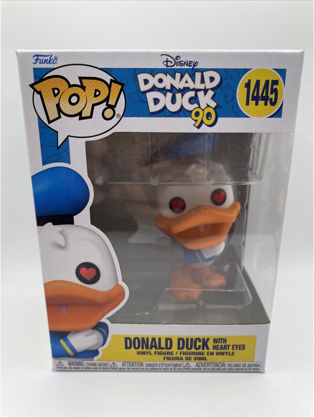 Funko Pop! Vinyl: Disney - Donald Duck with Heart Eyes #1445
